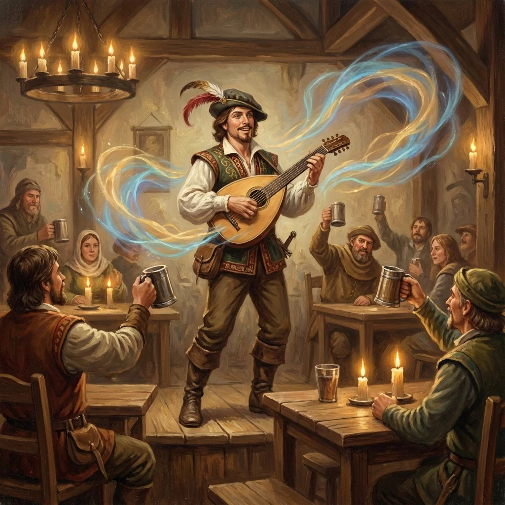 Barde, classe D&D 5e Dagger Hack