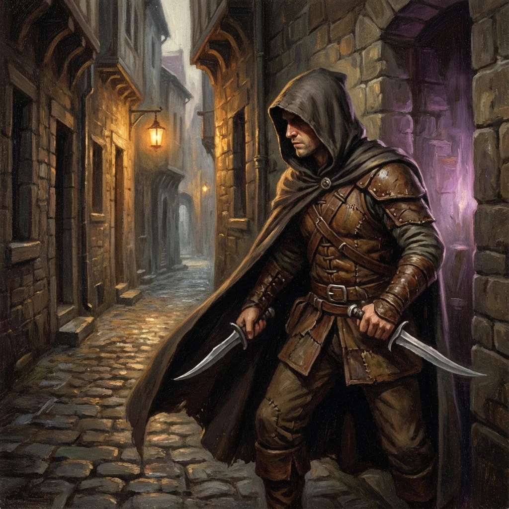 Roublard, classe D&D 5e Dagger Hack
