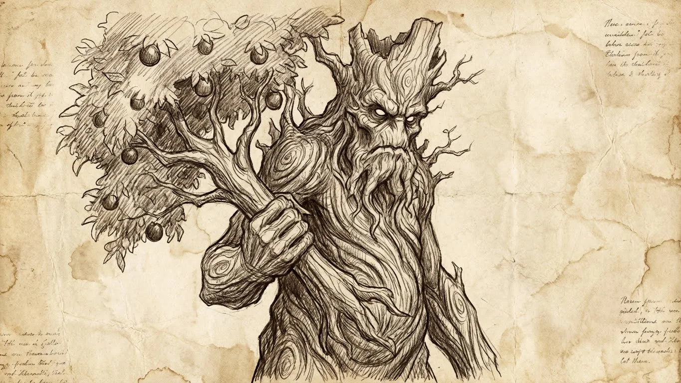 Arbre éveillé, monstre D&D 5e Dagger Hack