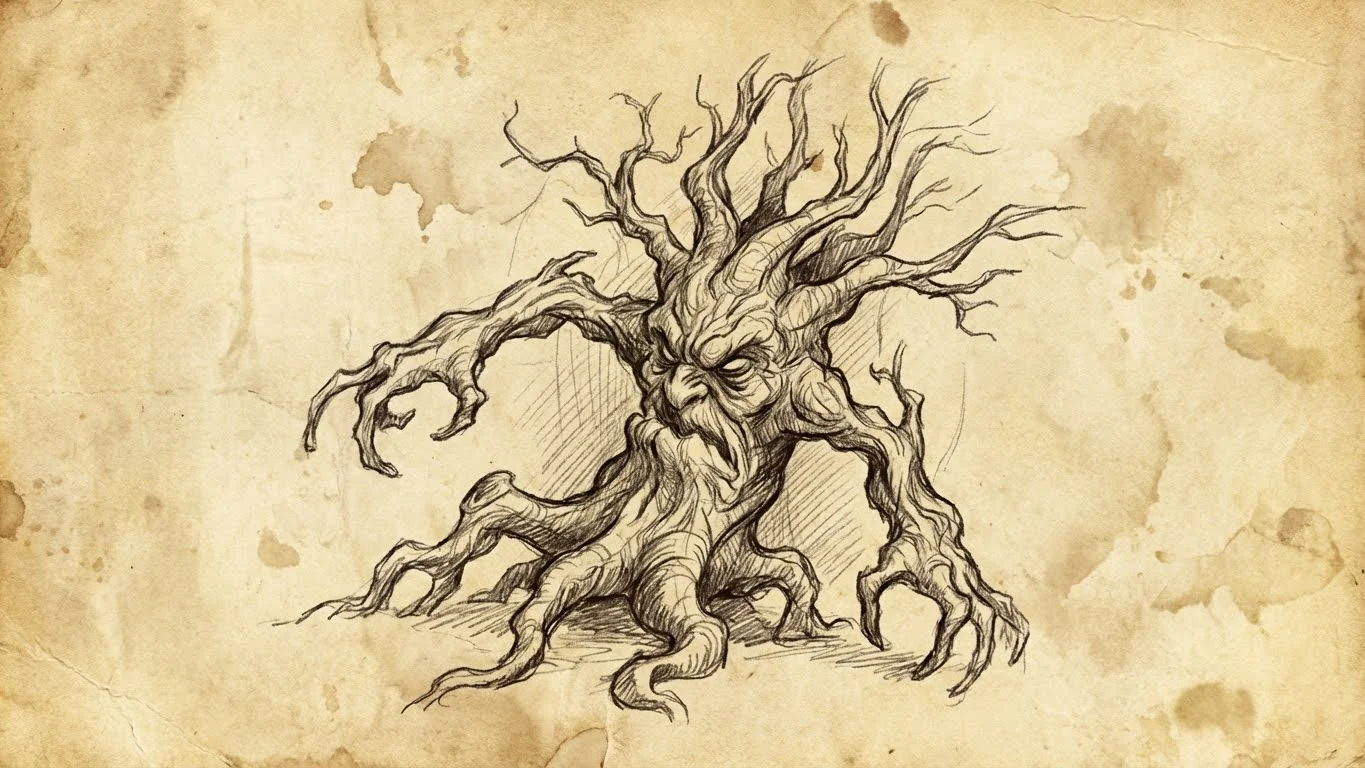 Arbuste éveillé, monstre D&D 5e Dagger Hack