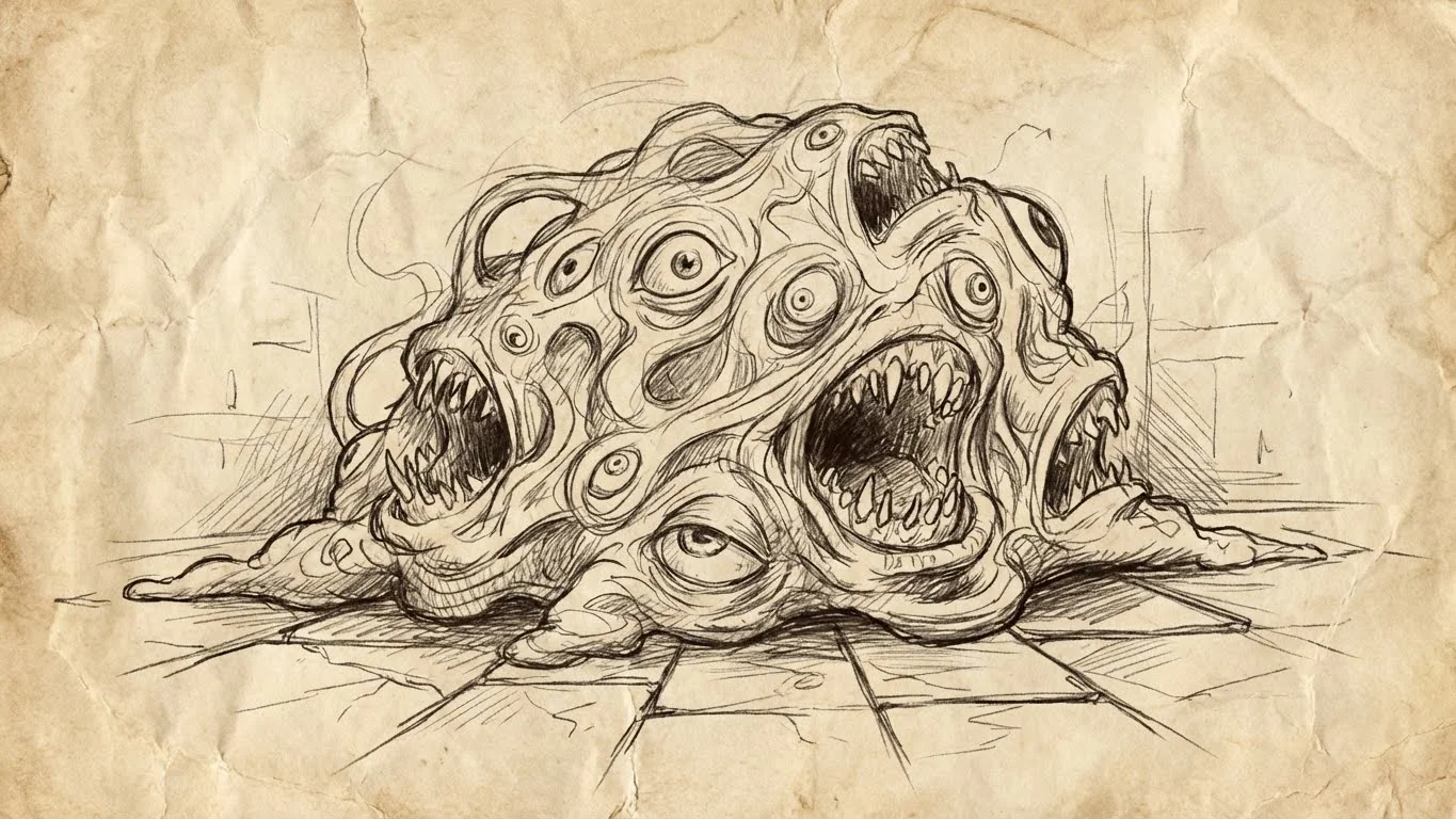 Babélien, monstre D&D 5e Dagger Hack