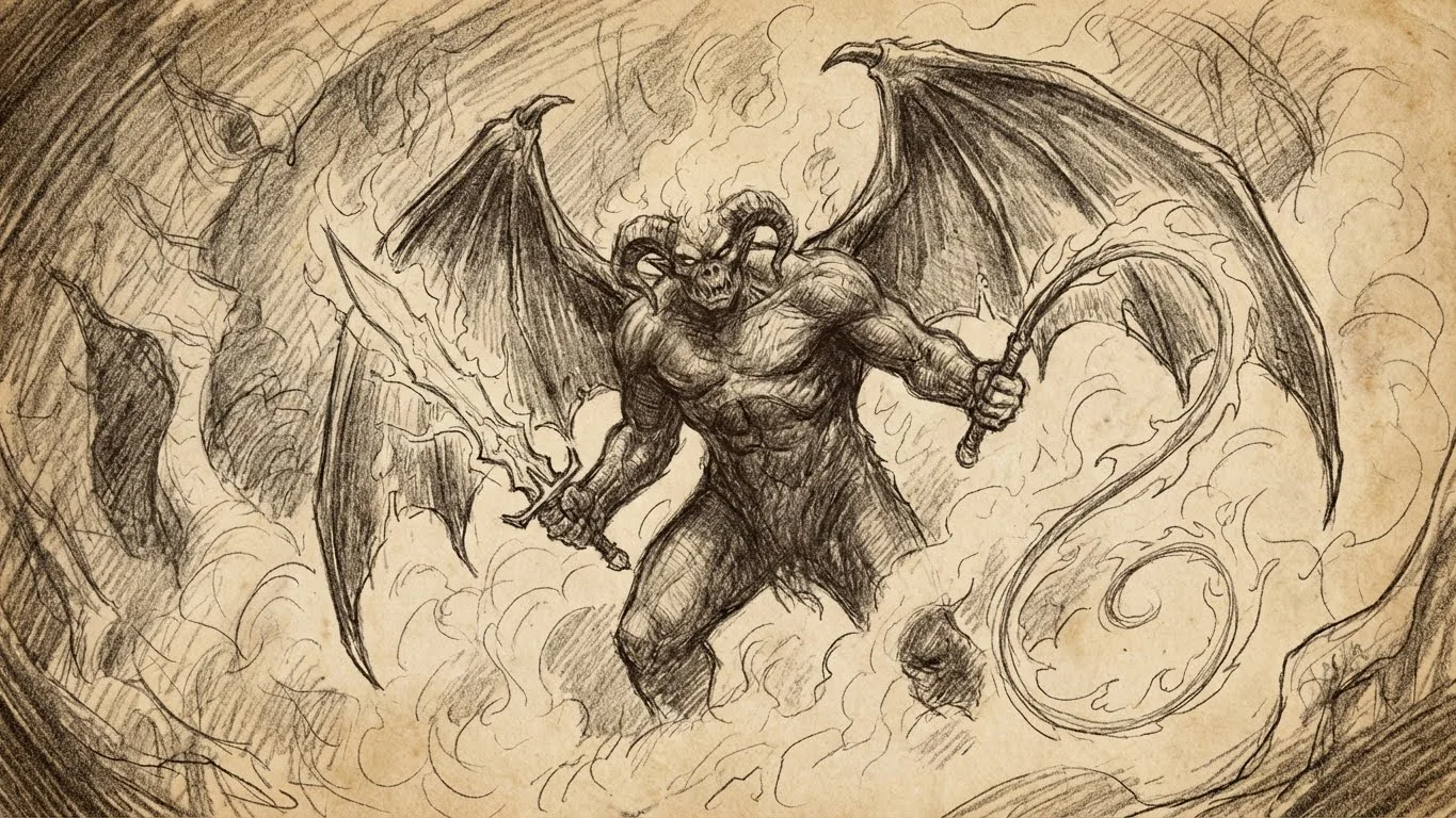 Balor, monstre D&D 5e Dagger Hack