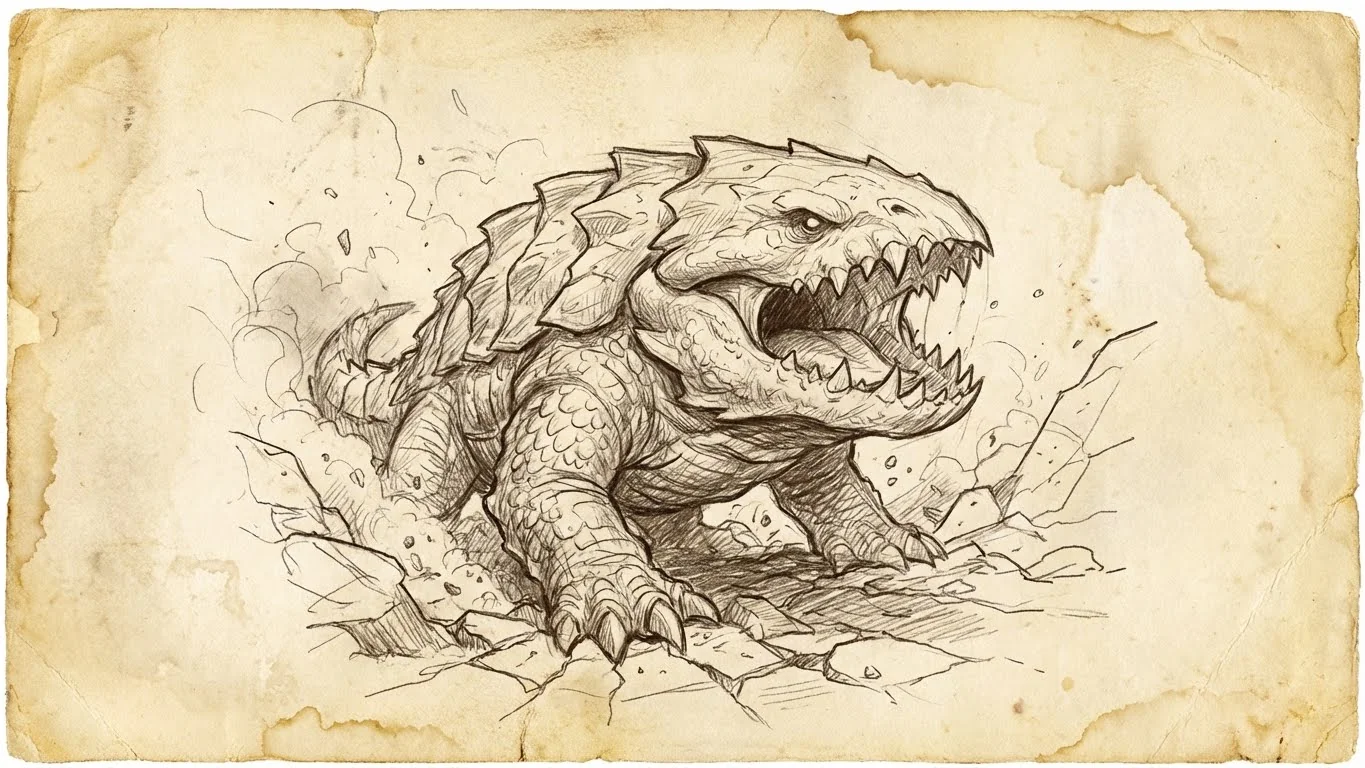 Bulette, monstre D&D 5e Dagger Hack