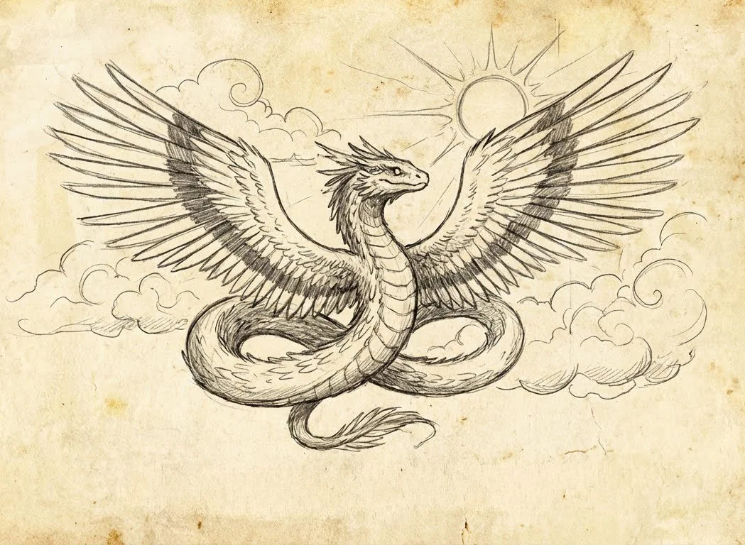 Couatl, monstre D&D 5e Dagger Hack