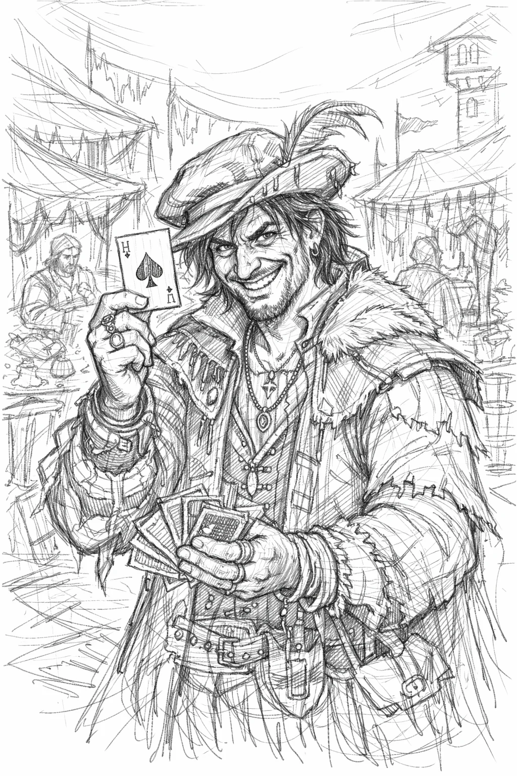 Charlatan, origine D&D 5e Dagger Hack