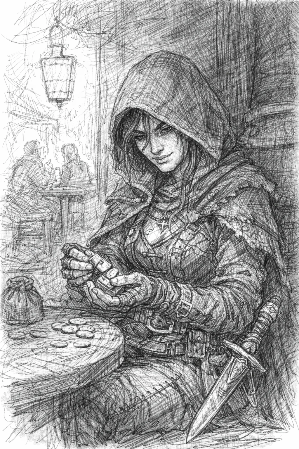 Criminel, origine D&D 5e Dagger Hack