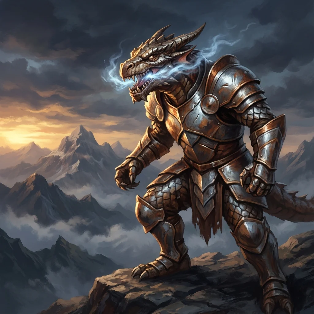 Drakéide, origine D&D 5e Dagger Hack