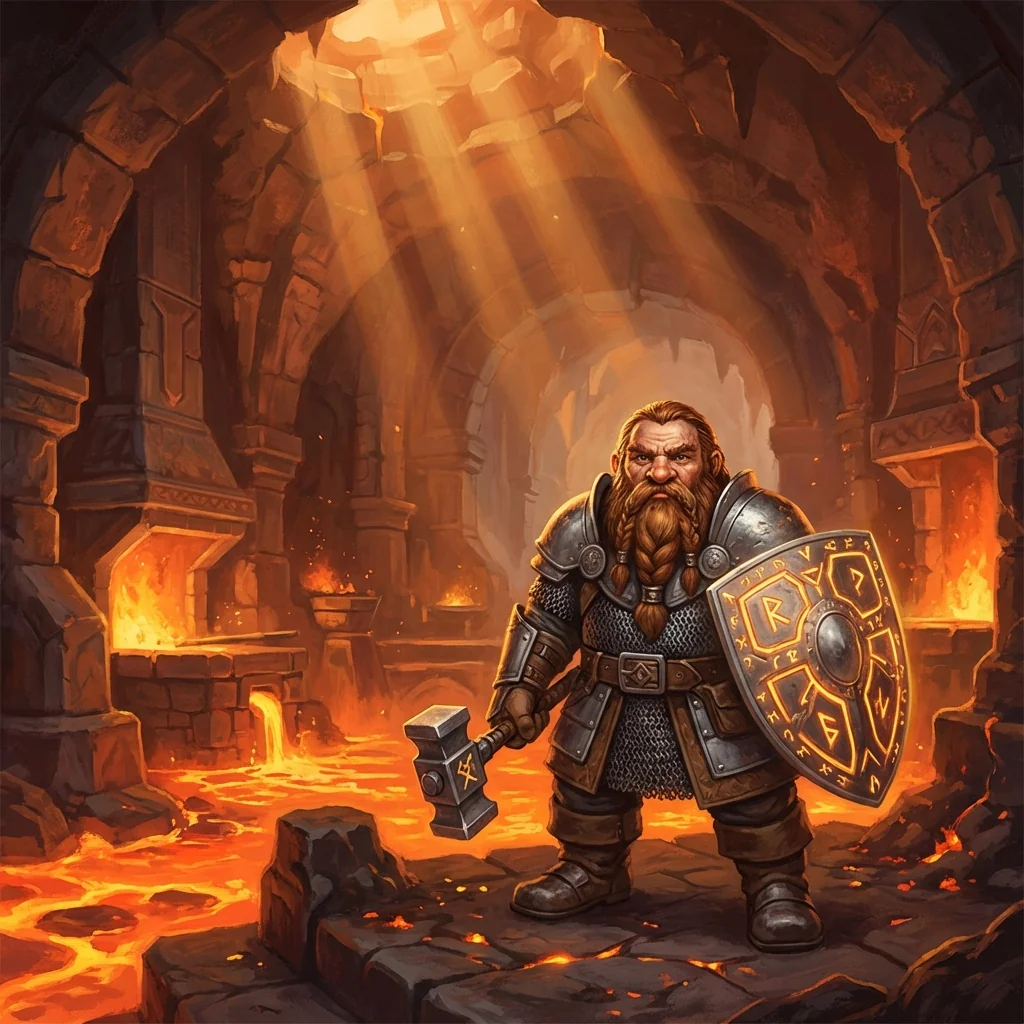 Nain, origine D&D 5e Dagger Hack