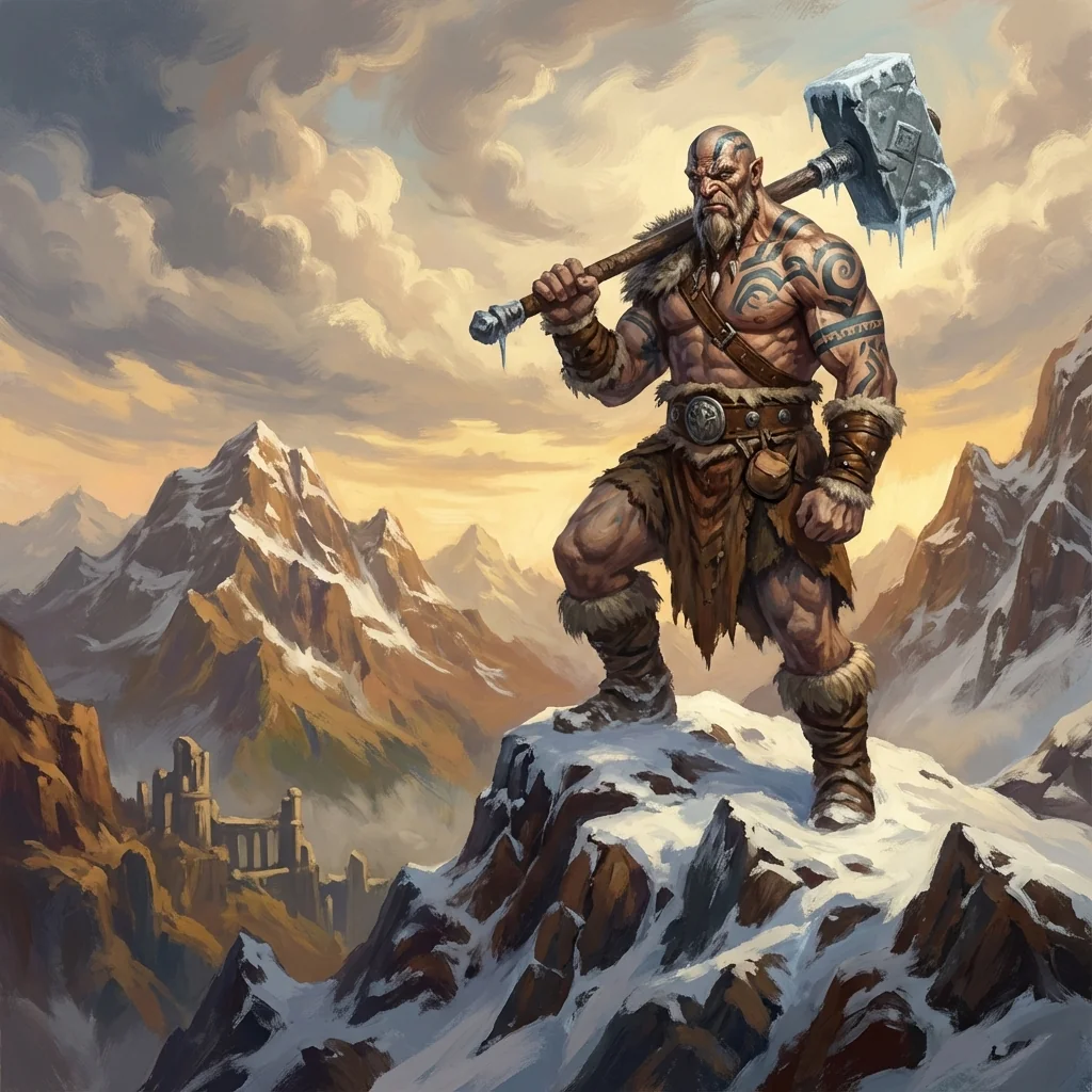 Goliath, origine D&D 5e Dagger Hack