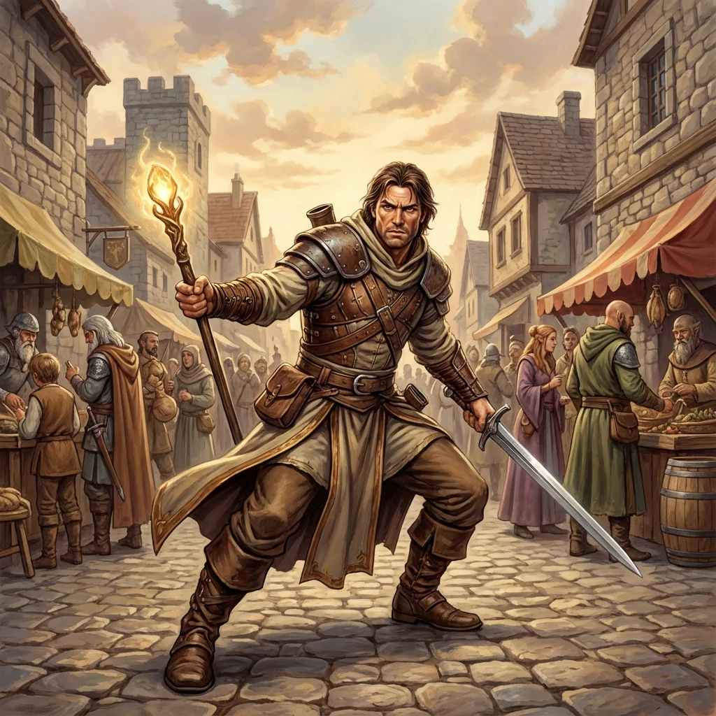 Humain, origine D&D 5e Dagger Hack