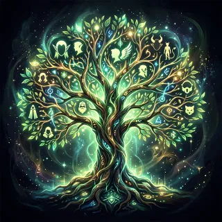 Icône Ascendances Daggerheart - 18 ascendances jouables