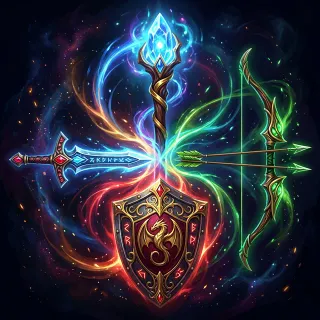 Icône Classes Daggerheart - 9 classes jouables