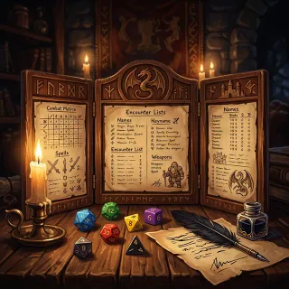 Icône Tableaux du MJ Daggerheart