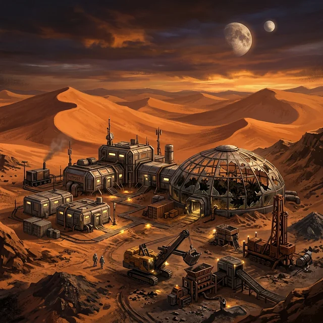 Colonie Hadès-7, terraformation JDR Express