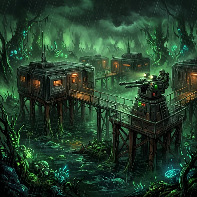 Colonie Nova Esperanza, terraformation JDR Express