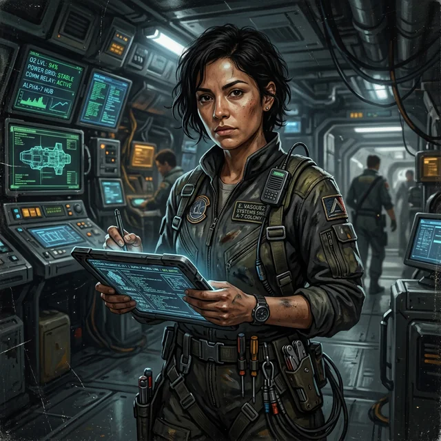 Elena Vasquez, terraformation JDR Express