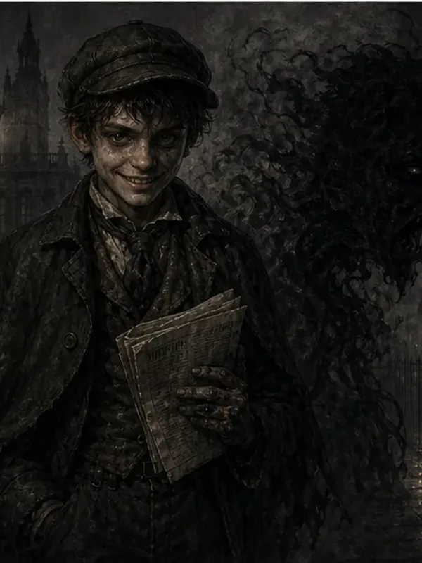 Crispin Vale, philosophe précoce au sourire dément, Rire
