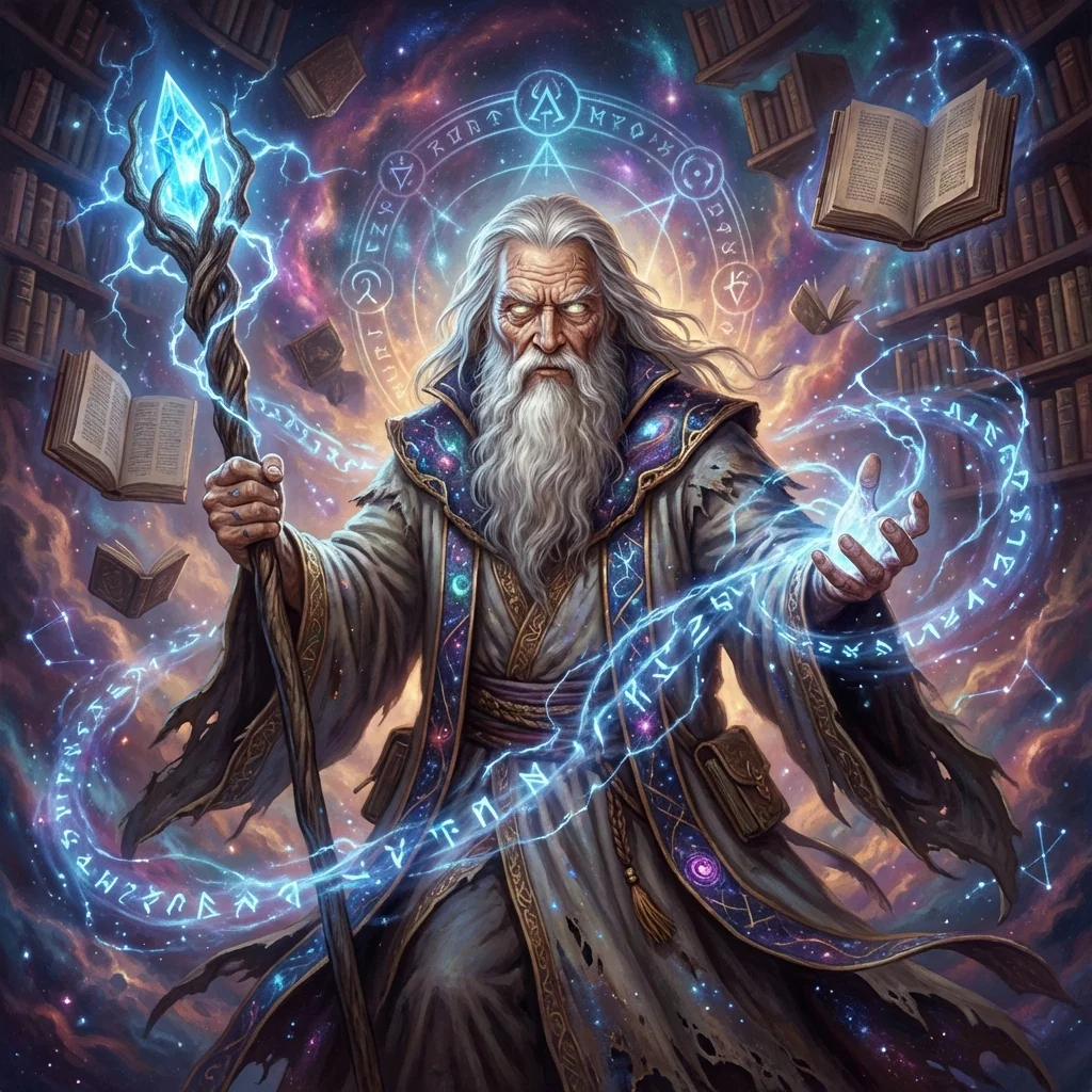 Mage, medieval fantastique JDR Express