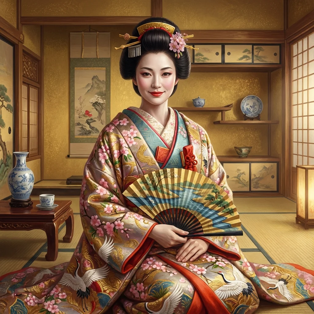 Courtisan, samurai JDR Express