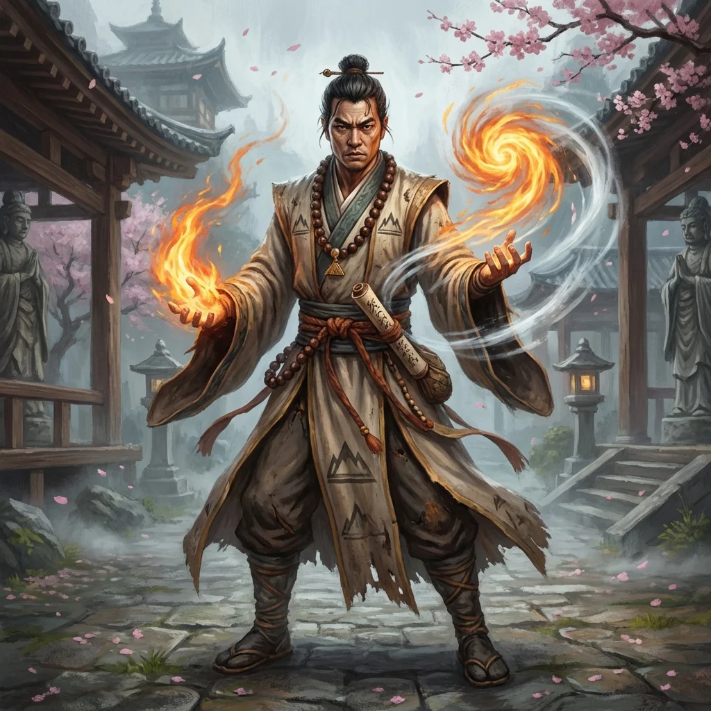 Shugenja, samurai JDR Express