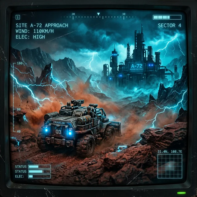 Approche de la station, terraformation JDR Express