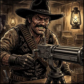 Black Jack Moreno, western JDR Express